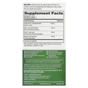 Thực phẩm bổ sung Country Life Gut Connection Digestive Balance 60 Vegan Capsules 015794030263