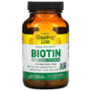 Thực phẩm chức năng Country Life High Potency Biotin 10 mg 120 Vegan Capsules 015794065081