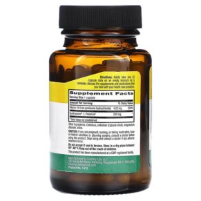 Thực phẩm bổ sung Country Life L-Theanine 200 mg 60 Vegan Capsules 015794014126