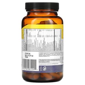 Thực phẩm bổ sung Country Life Max for Women Multivitamin & Mineral Complex Iron Free 120 Vegetarian Capsules 015794081241