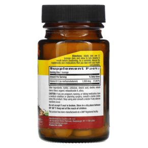 Thực phẩm bổ sung Country Life Methyl B12 Cherry 1.000 mcg 60 Lozenges 015794063001