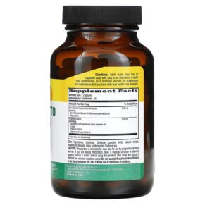 Thực phẩm bổ sung Country Life Saw Palmetto & Pygeum Extract 90 Vegan Capsules 015794019008