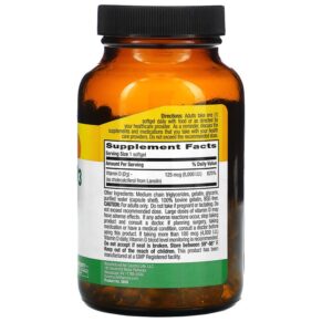 Thực phẩm bổ sung Country Life Vitamin D3 125 mcg (5.000 IU) 200 Softgels 015794058083