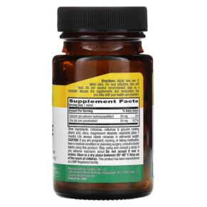 Thực phẩm bổ sung Country Life Zinc Picolinate 25 mg 100 Tablets 015794029670