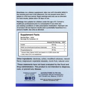 Thực phẩm bổ sung Creekside Natural Therapeutics Children's Focused Mind Jr Orange Cream 60 EZ-Melt Tablets 856075004067