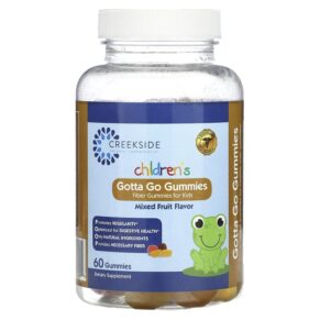 Thực phẩm chức năng Creekside Natural Therapeutics Children's Gotta Go Gummies Mixed Fruit 60 Gummies 856075004395