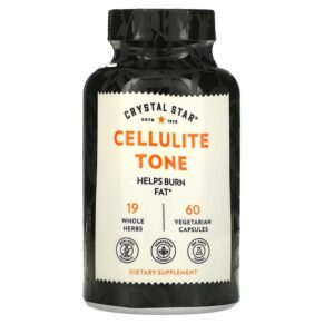 Thực phẩm chức năng Crystal Star Cellulite Tone 60 Vegetarian Capsules 747889017605