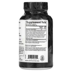 Thực phẩm bổ sung Crystal Star Fibro Defense 60 Vegetarian Capsules 747889043451