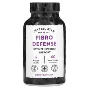 Thực phẩm chức năng Crystal Star Fibro Defense 60 Vegetarian Capsules 747889043451