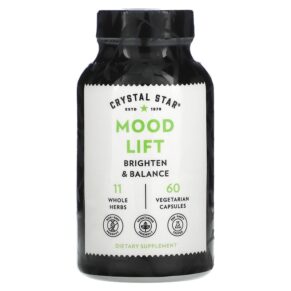 Thực phẩm chức năng Crystal Star Mood Lift 60 Vegetarian Capsules 747889019852