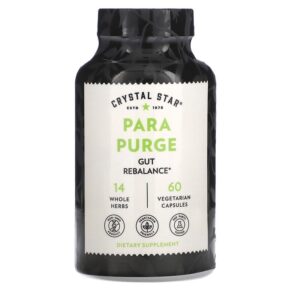 Thực phẩm chức năng Crystal Star Para Purge 60 Vegetarian Capsules 747889036002