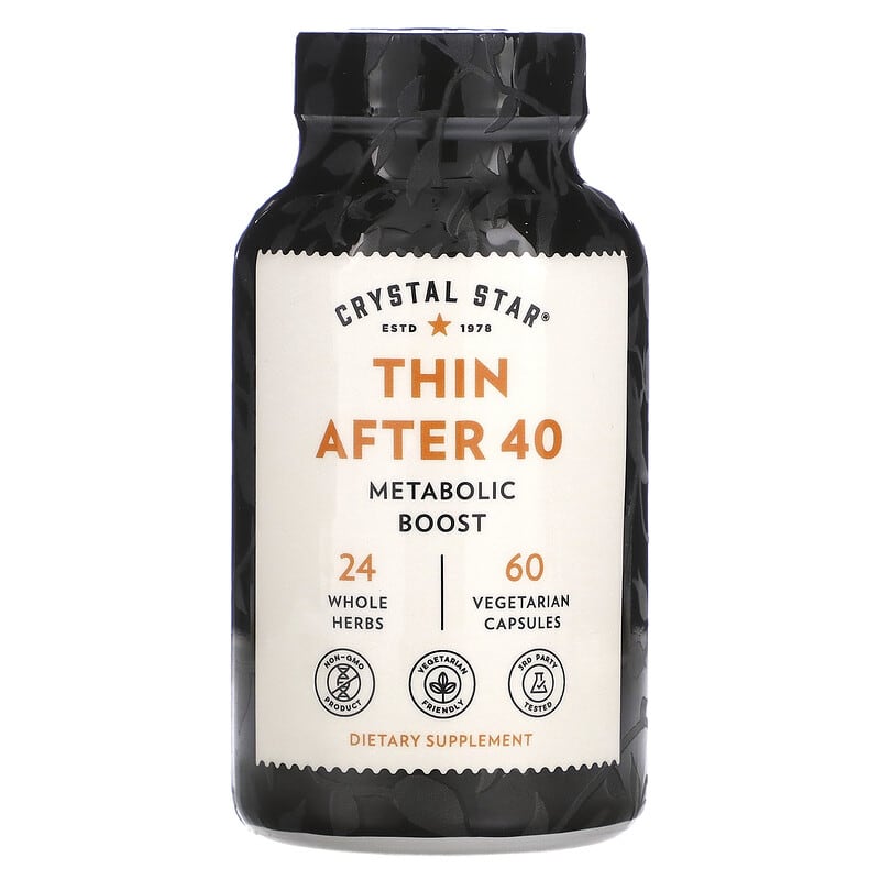 Crystal Star Thin After 40 60 Vegetarian Capsules 8 Thực phẩm chức năng Crystal Star Thin After 40 60 Vegetarian Capsules 747889041402