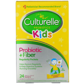 Thực phẩm chức năng Culturelle Kids Probiotic + Fiber Regularity 1+ Years 24 Single Serve Packets 049100400372