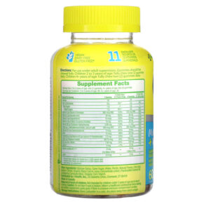 Thực phẩm bổ sung Culturelle Kids Probiotics Multivitamin + Probiotic Peach-Orange & Mixed Berry 60 Gummies 049100401485