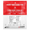 Thực phẩm chức năng D'Adamo Personalized Nutrition Eldon Blood Typing Kit 1 Easy Self-Testing Kit 892165002001