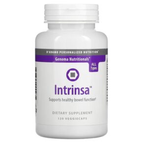 Thực phẩm chức năng D'Adamo Personalized Nutrition Genoma Nutritionals Intrinsa 120 Veggie Caps 858394000935