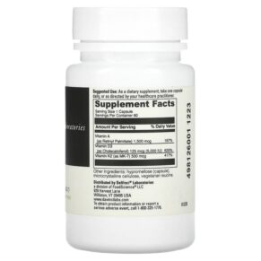 Thực phẩm bổ sung DaVinci Laboratories of Vermont A-D-K 60 Capsules 026664001023
