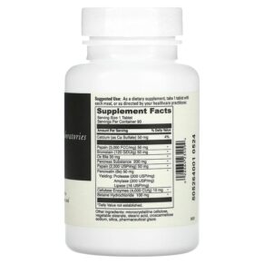 Thực phẩm bổ sung DaVinci Laboratories of Vermont All-Zyme 90 Tablets 026664234094