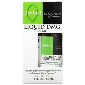 Thực phẩm chức năng DaVinci Laboratories of Vermont Gluconic DMG Liquid 300 mg 2 fl oz (60 ml) 026664259226