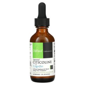 Thực phẩm chức năng DaVinci Laboratories of Vermont Liposomal Citicoline with Cognizin 2 fl oz (60 ml) 026664014948