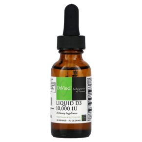 Thực phẩm chức năng DaVinci Laboratories of Vermont Liquid D3 10.000 IU 1 fl oz (30 ml) 026664255334