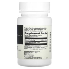 Thực phẩm bổ sung DaVinci Laboratories of Vermont Micronized DHEA 10 mg 90 Capsules 026664249395