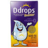 Thực phẩm chức năng Ddrops Booster Liquid Vitamin D3 600 IU 0.09 fl oz (2.8 ml) 851228000118