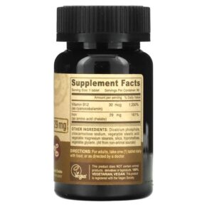 Thực phẩm bổ sung Deva Vegan Chelated Iron 29 mg 90 Tablets 895634000379