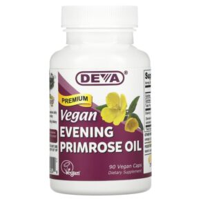 Thực phẩm chức năng Deva Vegan Premium Evening Primrose Oil 90 Vegan Caps 895634000249