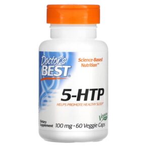 Thực phẩm chức năng Doctor's Best 5-HTP 100 mg 60 Veggie Caps 753950000773