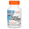 Thực phẩm chức năng Doctor's Best Acetyl-L-Carnitine with Biosint Carnitines 500 mg 60 Veggie Caps 753950001053