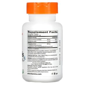 Thực phẩm bổ sung Doctor's Best Andrographis Ap-Bio 120 Tablets 753950005679