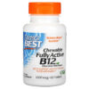 Thực phẩm chức năng Doctor's Best Chewable Fully Active B12 Chocolate Mint 1.000 mcg 60 Tablets 753950003286