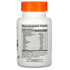 Thực phẩm bổ sung Doctor's Best Digestive Enzymes 90 Veggie Caps 753950000476