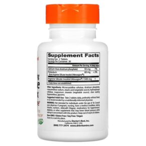 Doctor's Best Fast Acting Arginine Complex with Nitrosigine 750 mg 60 Tablets 3 Thực phẩm bổ sung Doctor's Best Fast Acting Arginine Complex with Nitrosigine 750 mg 60 Tablets 753950004061