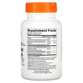 Thực phẩm bổ sung Doctor's Best Glucosamine Chondroitin MSM + UCII 90 Veggie Capsule 753950005921
