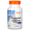 Thực phẩm chức năng Doctor's Best Hyaluronic Acid + Chondroitin Sulfate with BioCell Collagen 60 Tablets 753950002654