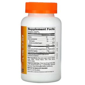 Thực phẩm bổ sung Doctor's Best Lutein & Zeaxanthin Gummies Mango Madness 60 Gummies 753950005129