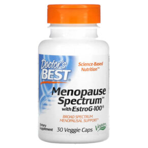 Thực phẩm chức năng Doctor's Best Menopause Spectrum with EstroG-100 30 Veggie Caps 753950002975