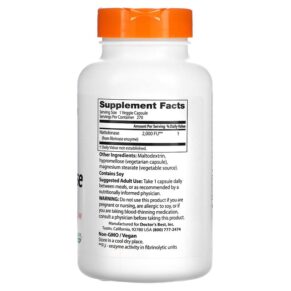 Thực phẩm bổ sung Doctor's Best Nattokinase 2.000 FUs 270 Veggie Caps 753950002531