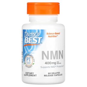 Thực phẩm chức năng Doctor's Best NMN 200 mg 60 Delayed Release Capsules 753950005976