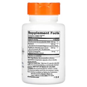 Doctor's Best NMN+ 200 mg 60 Veggie Capsules 3 Thực phẩm bổ sung Doctor's Best NMN+ 200 mg 60 Veggie Capsules 753950005990
