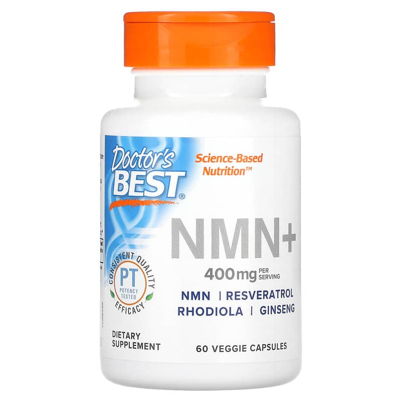 Doctor's Best NMN+ 200 mg 60 Veggie Capsules 8 Thực phẩm chức năng Doctor's Best NMN+ 200 mg 60 Veggie Capsules 753950005990