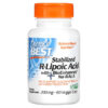 Thực phẩm chức năng Doctor's Best Stabilized R-Lipoic Acid with BioEnhanced Na-RALA 200 mg 60 Veggie Caps 753950002784