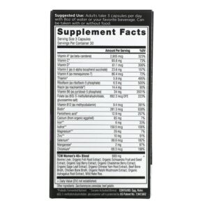 Thực phẩm bổ sung Dr. Axe / Ancient Nutrition Ancient Multi Women's 40+ 90 Capsules 816401023339