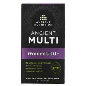 Thực phẩm chức năng Dr. Axe / Ancient Nutrition Ancient Multi Women's 40+ 90 Capsules 816401023339