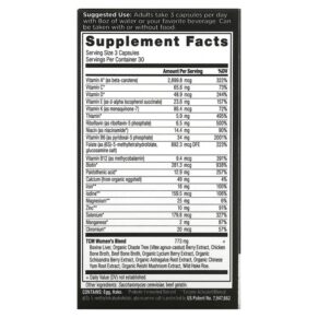 Thực phẩm bổ sung Dr. Axe / Ancient Nutrition Ancient Multi Women's 90 Capsules 816401023247