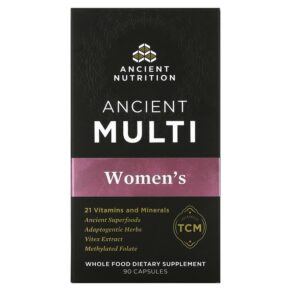 Thực phẩm chức năng Dr. Axe / Ancient Nutrition Ancient Multi Women's 90 Capsules 816401023247