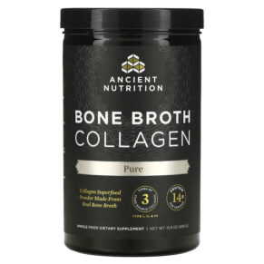 Thực phẩm chức năng Dr. Axe / Ancient Nutrition Bone Broth Collagen Pure 15.9 oz (450 g) 816401020048