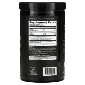 Thực phẩm bổ sung Dr. Axe / Ancient Nutrition Bone Broth Collagen Vanilla 1.1 lbs (519 g) 816401020390